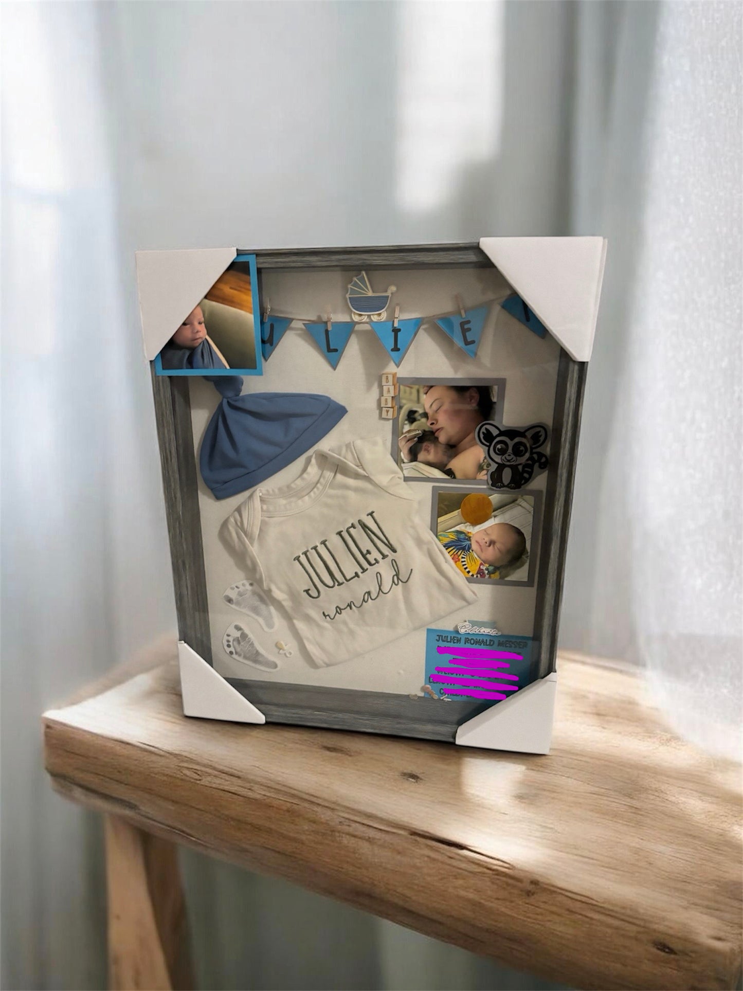 Custom Shadowbox Display