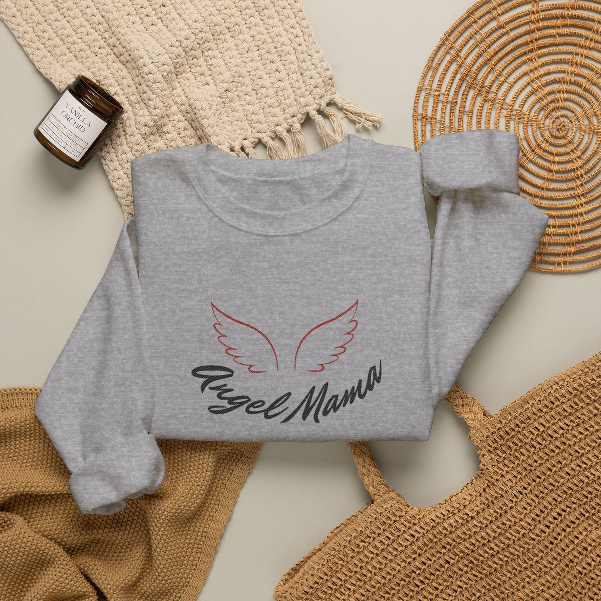 Angel Mama Crewneck Sweatshirt