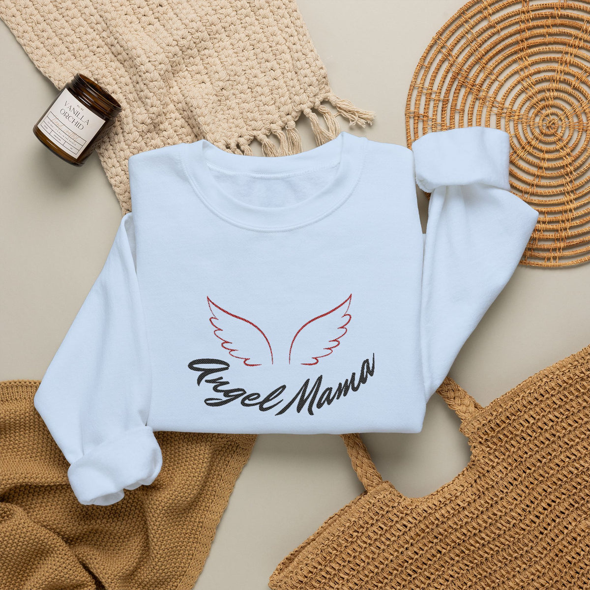 Angel Mama Crewneck Sweatshirt