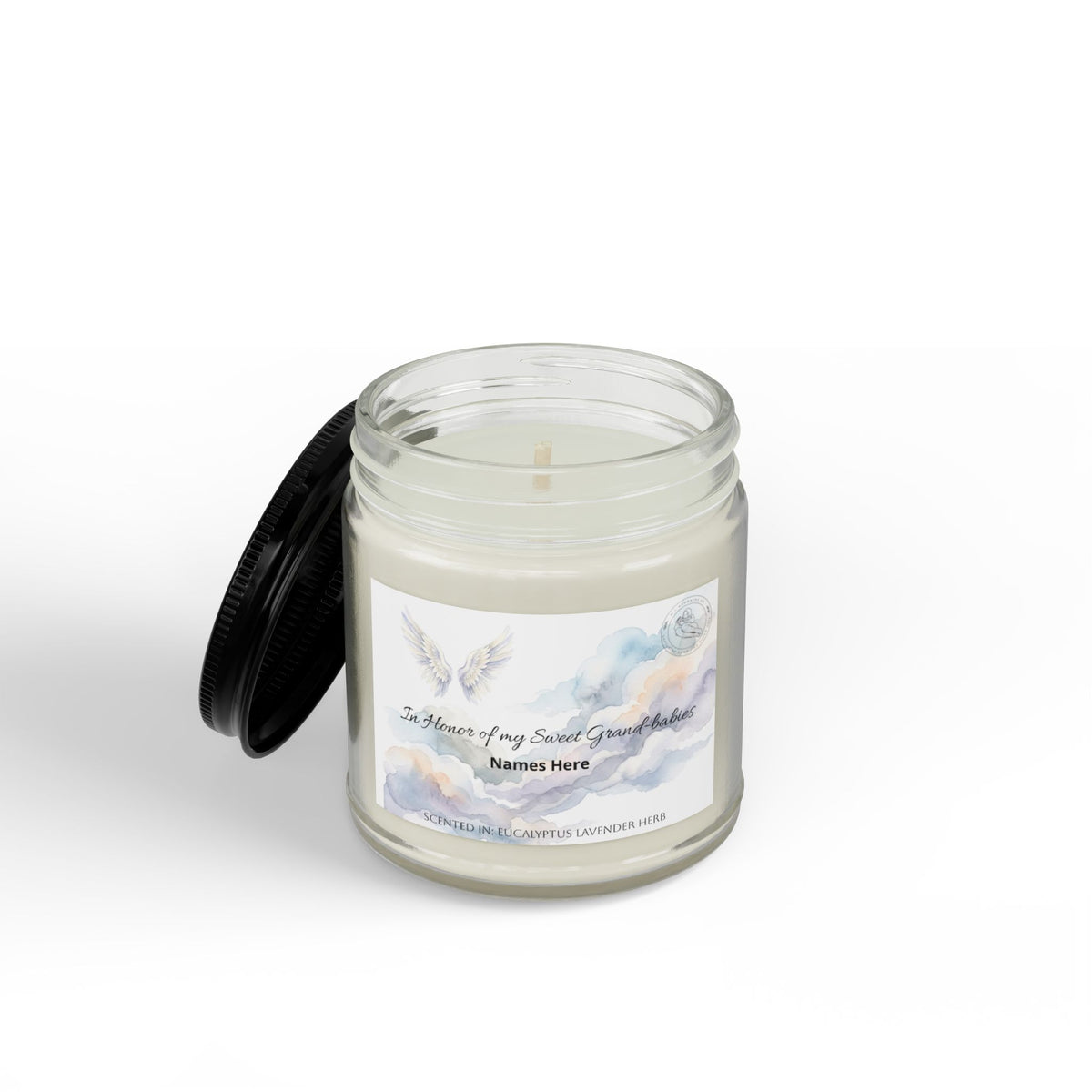 In Honor of my Sweet Grand-babies" - Soy Candle