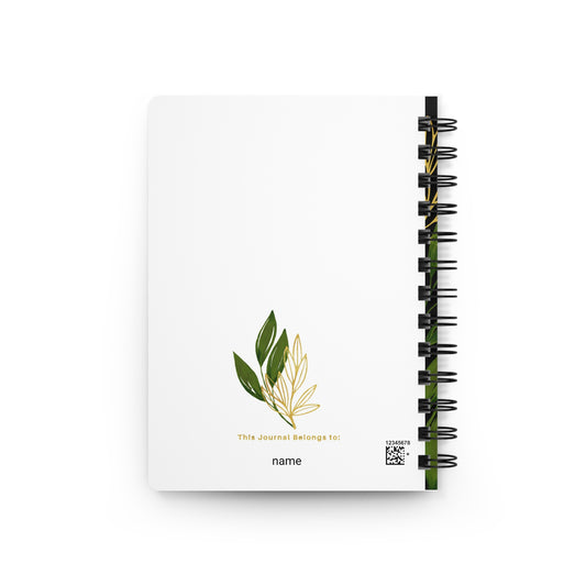 Therapy Journal, Healing Spiral Bound Notebook for Mental Health, Self-Care Diary, Blank Pages, Affirmation Log, Writing Journal, Creative