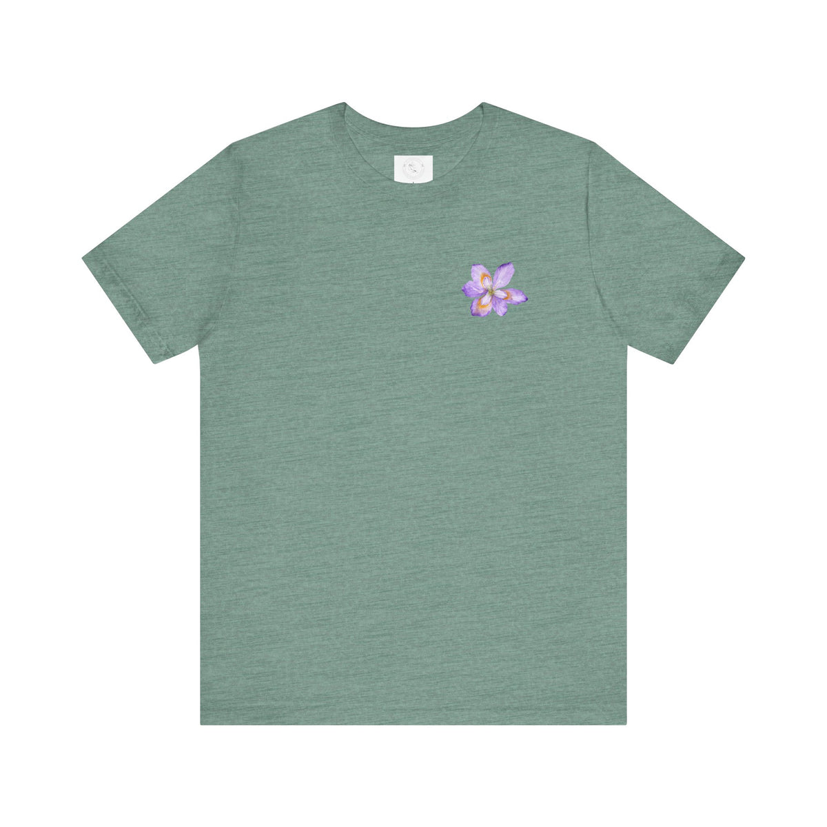 Healing Is Not Linear Floral Tee | Inspirational Unisex Jersey Shirt, Self-Care Gift, Therapy Apparel, Motivational Shirt