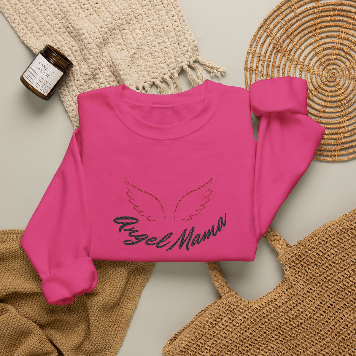 Angel Mama Crewneck Sweatshirt