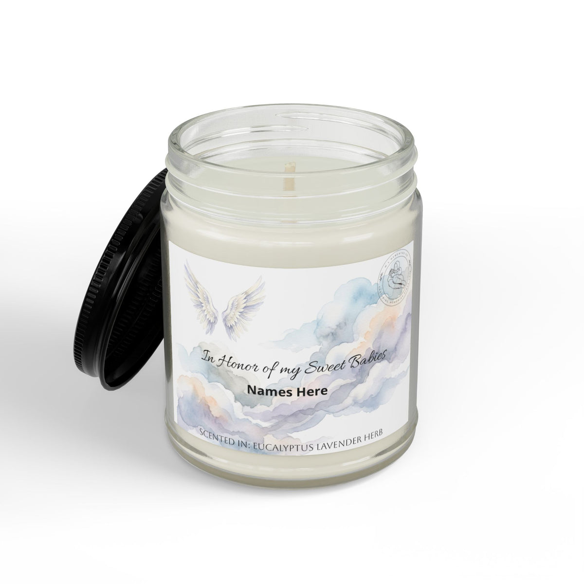 "In Honor of My sweet Babies" - Soy Candle