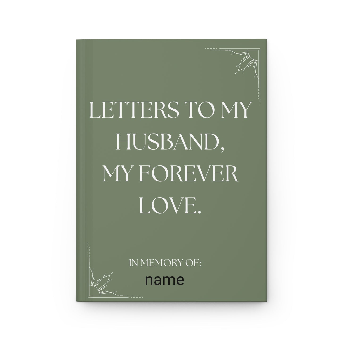 Memorial Letters Journal - Keepsake for Loved Ones, Personalized Tribute Journal, Grief Support Notebook, Bereavement Gift, Special
