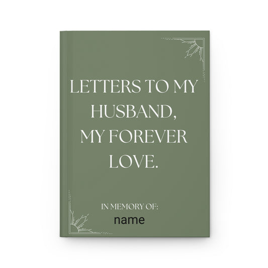 Memorial Letters Journal - Keepsake for Loved Ones, Personalized Tribute Journal, Grief Support Notebook, Bereavement Gift, Special