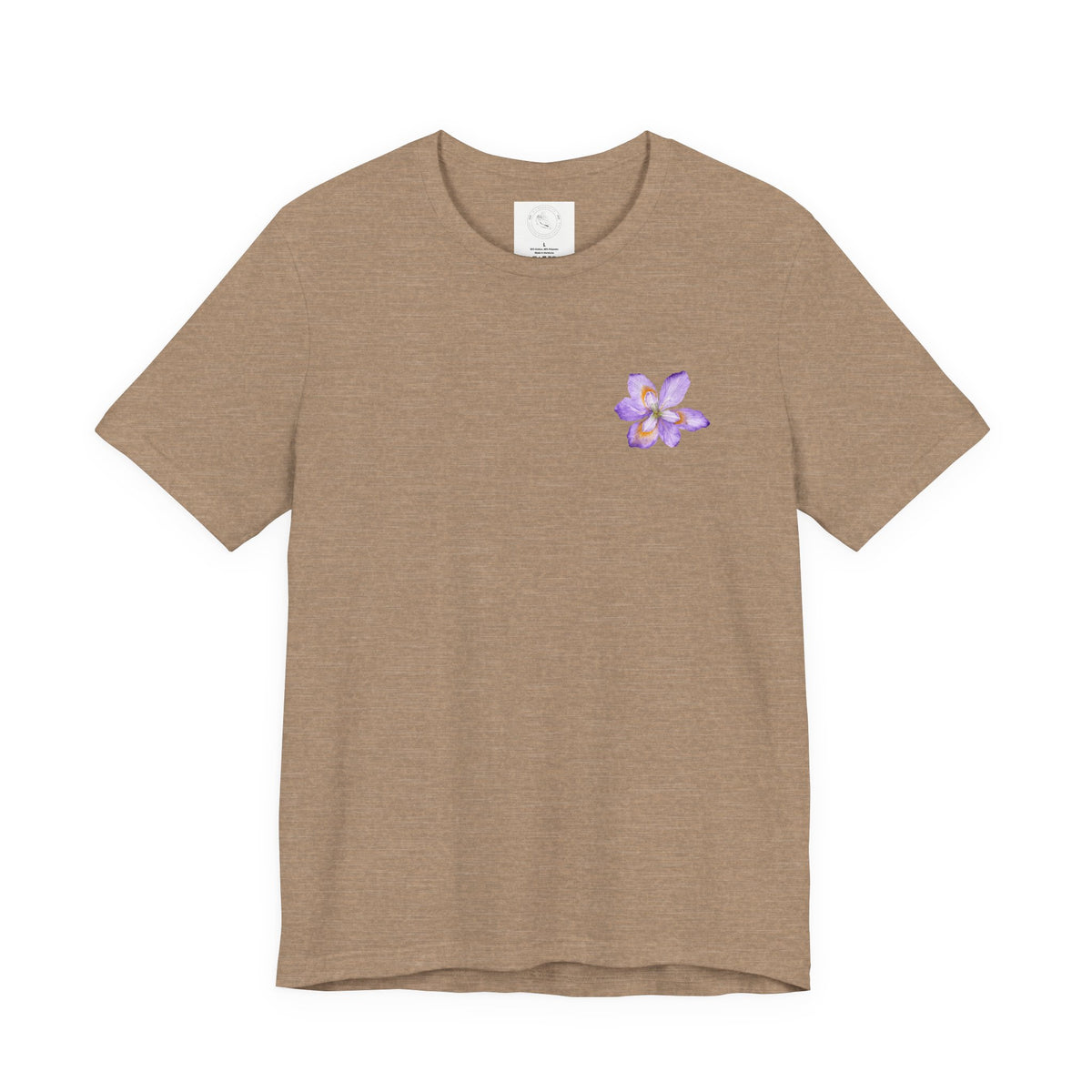 Healing Is Not Linear Floral Tee | Inspirational Unisex Jersey Shirt, Self-Care Gift, Therapy Apparel, Motivational Shirt