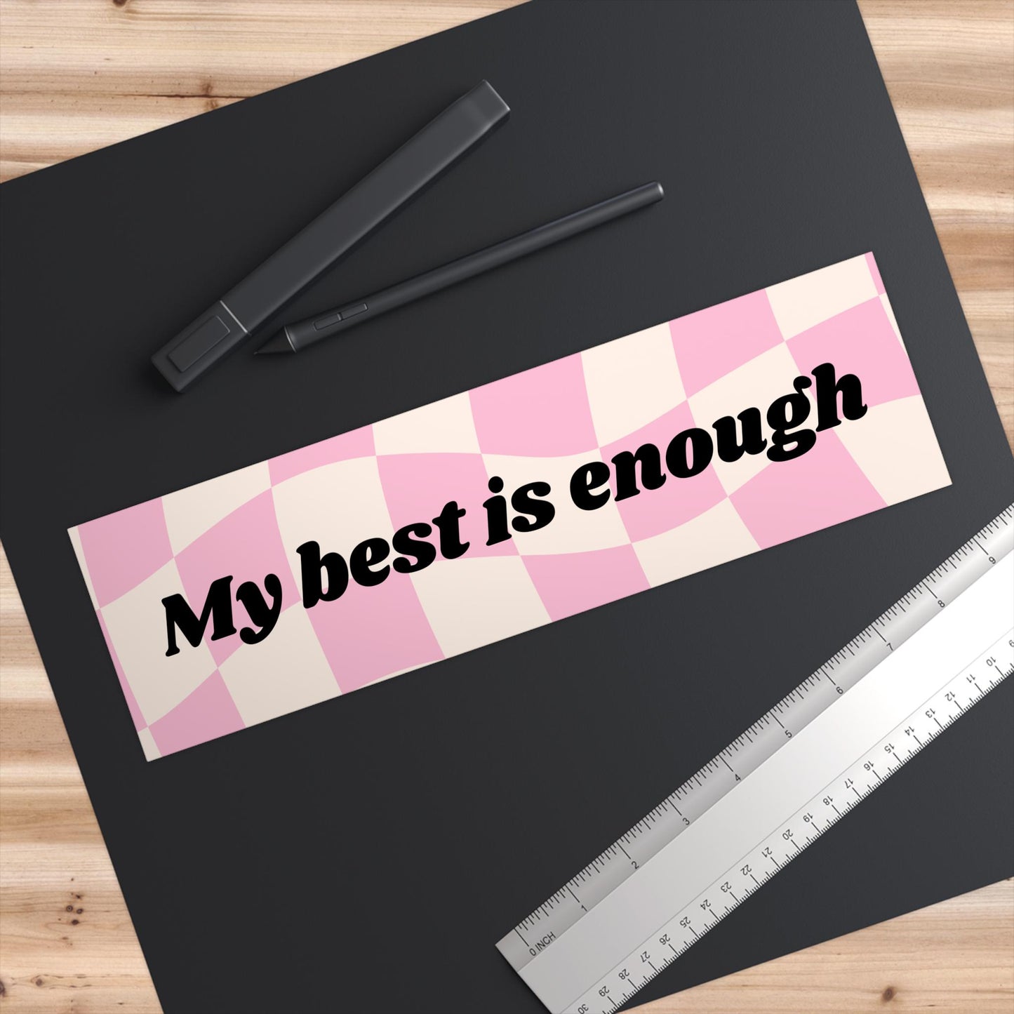 Inspirational Quote Bumper Sticker, Motivational Car Decal, Encouraging Laptop Sticker