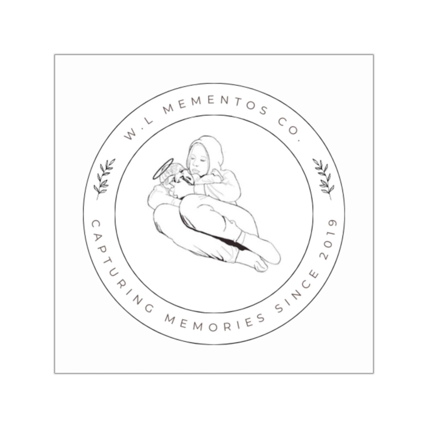 W.L Mementos Co. Sticker