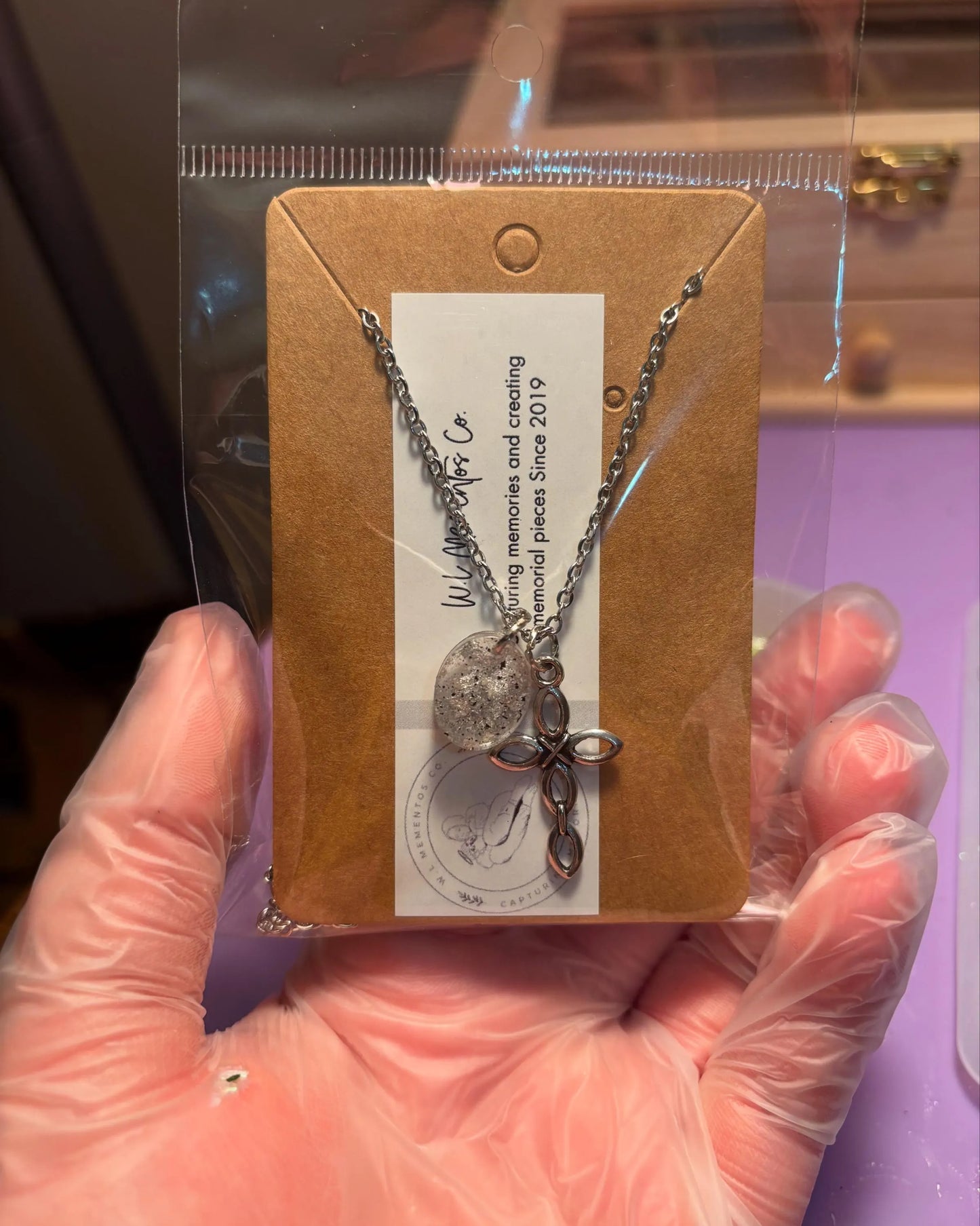 Custom Ash Necklace (Made to Order)