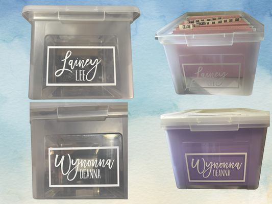 Children's School Memory Box