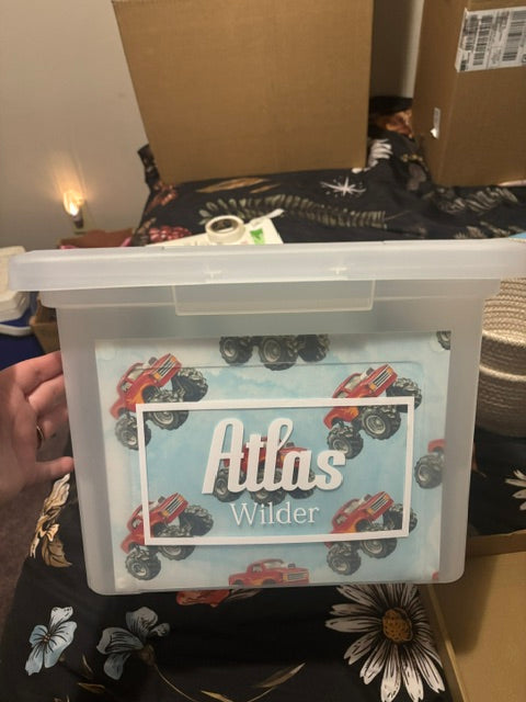 Children's School Memory Box
