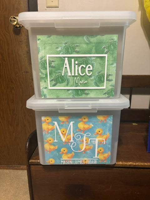 Children's School Memory Box